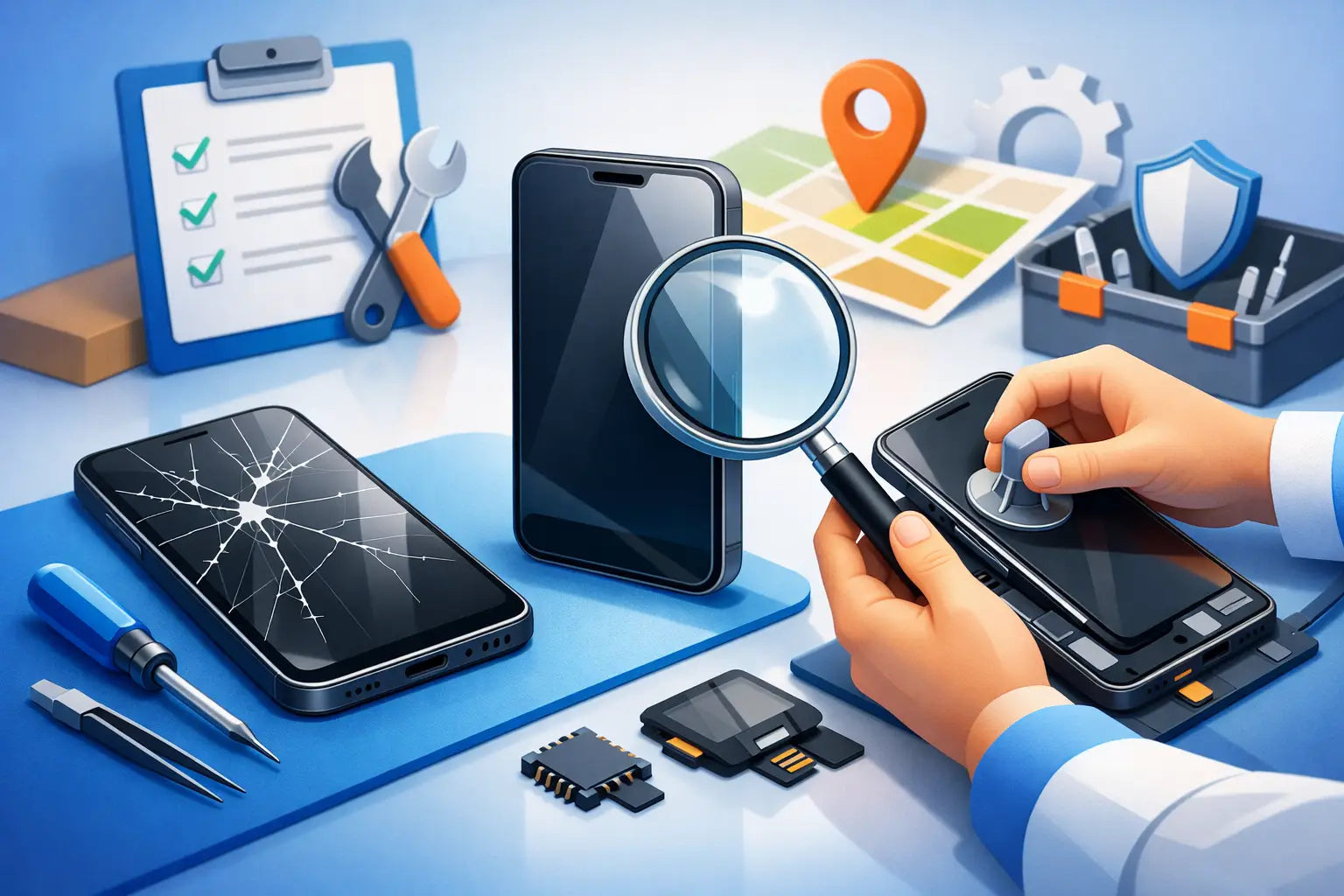 Phone Screen Repair Near Me: What to Check