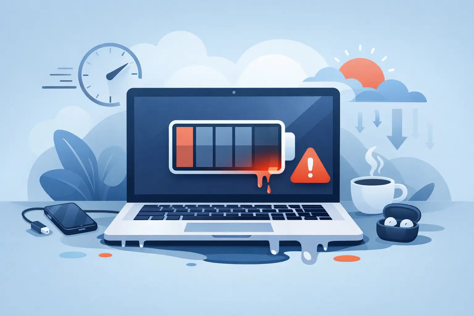 Why Is Laptop Battery Draining So Fast?