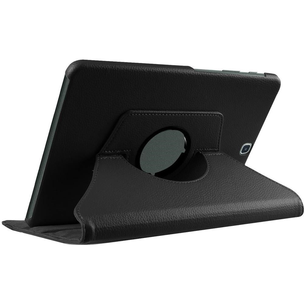 For Samsung Galaxy Tab S 10.5" T800 360 Degree Wallet Case Black-www.firsthelptech.ie