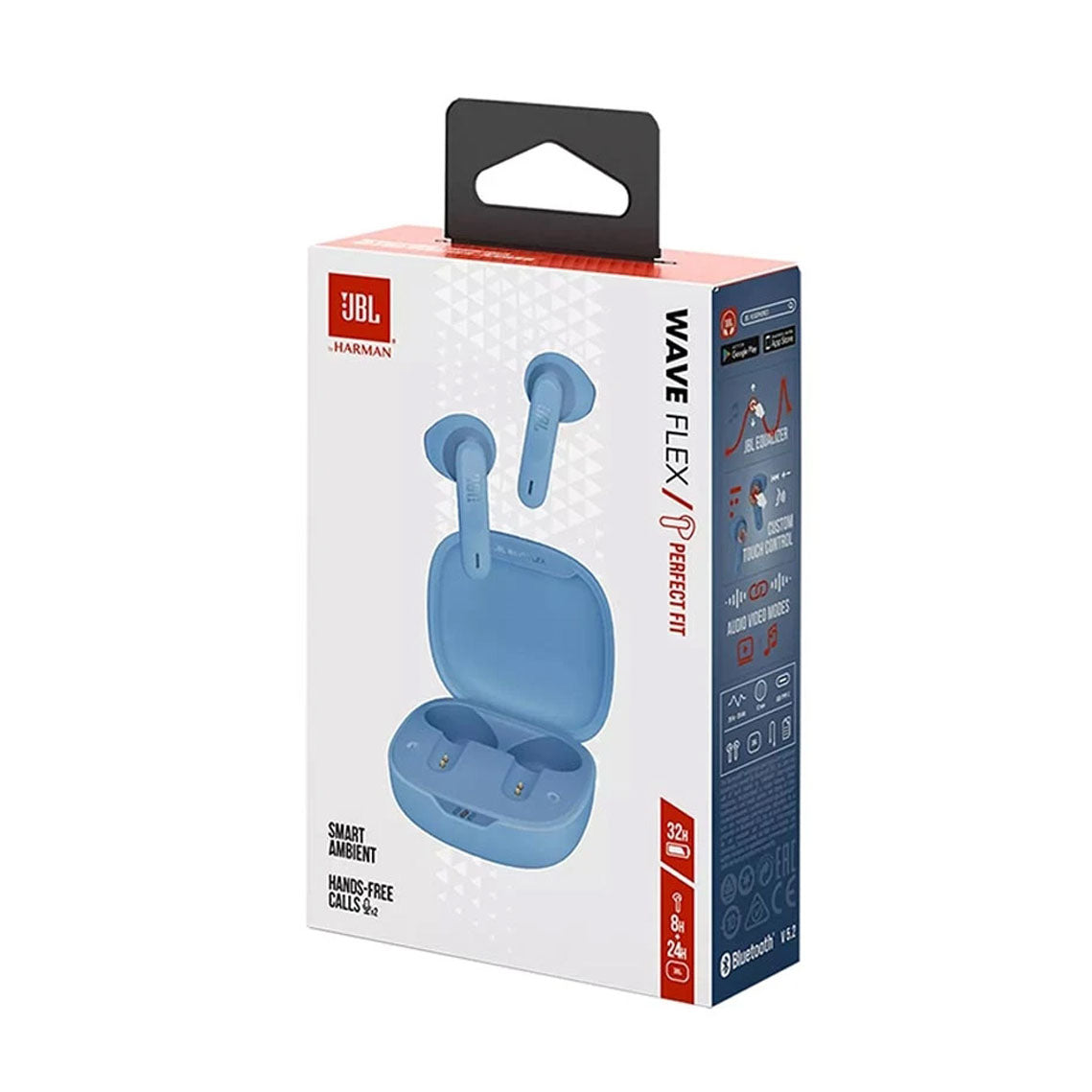 JBL Wave Flex In-Ear True Wireless Earbuds | Blue