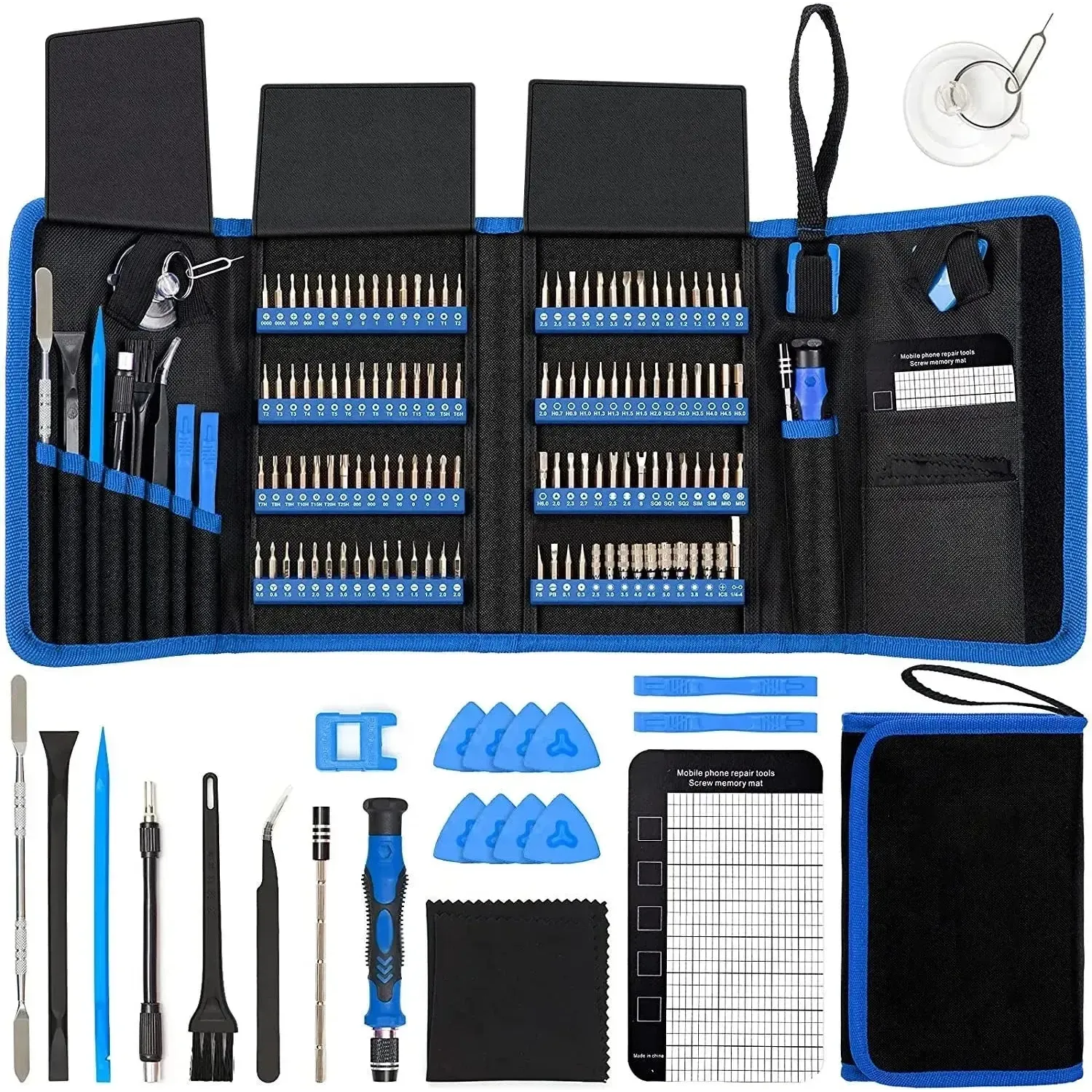 142 In 1 Precision Screwdriver Set Magnetic Screw Driver Bit Kit For P