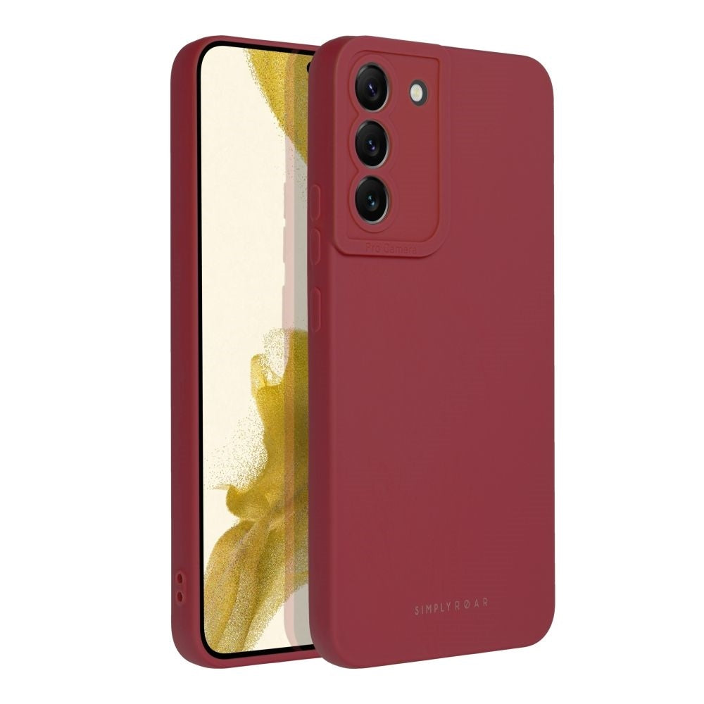 For Samsung Galaxy S25 Ultra Roar Luna Silicon Case Red