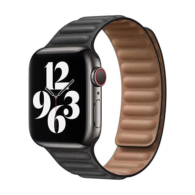 Hoco iWatch WA21 2nd Gen Silicon Magnetic Strap(38/40/41mm) Black-www.firsthelptech.ie