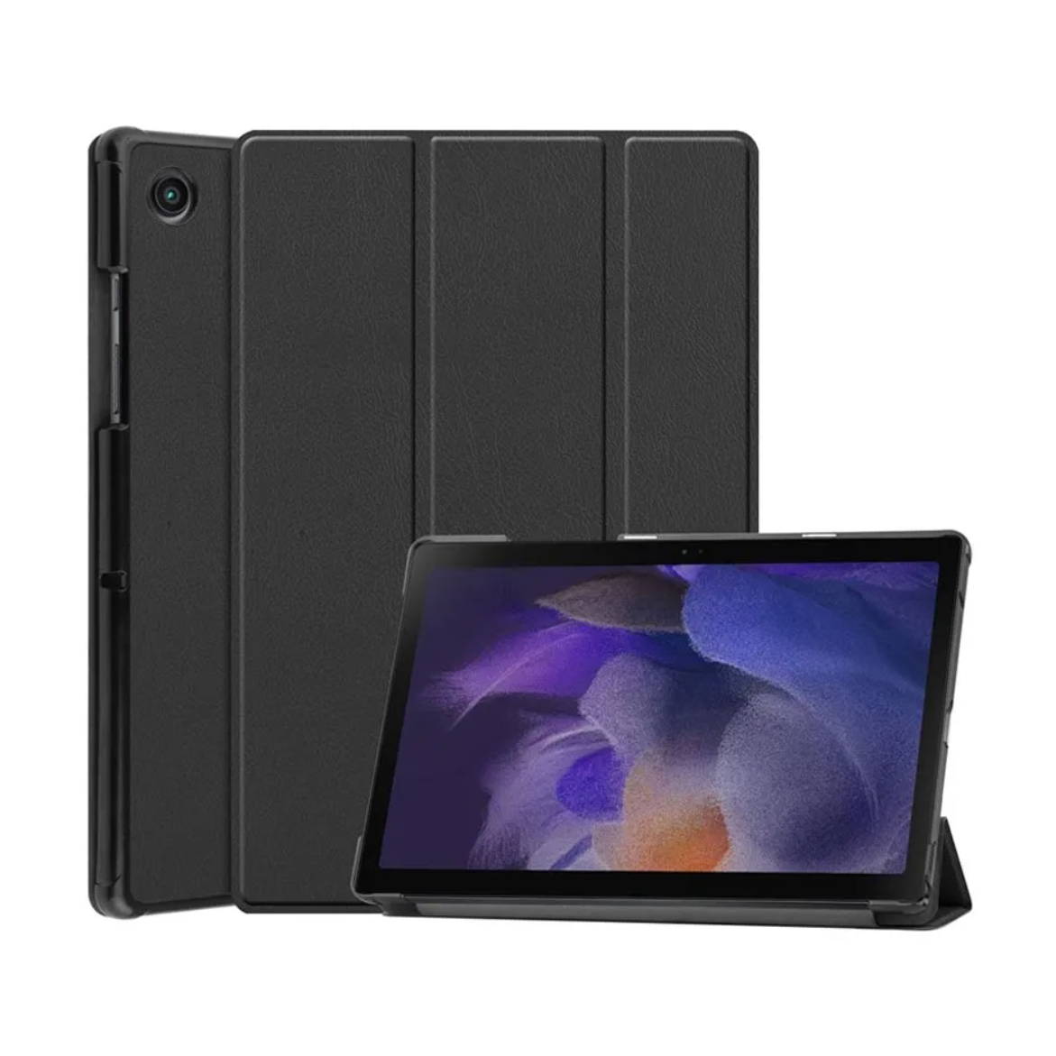 Premium Smart Cover For Samsung Galaxy Tab A8 10.5 2021 Ultra Trifold Case Black-www.firsthelptech.ie