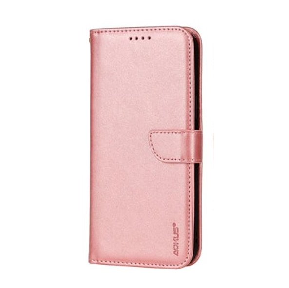 For Samsung Galaxy A36 / A56 Premium Aokus Wallet Case Rose Gold
