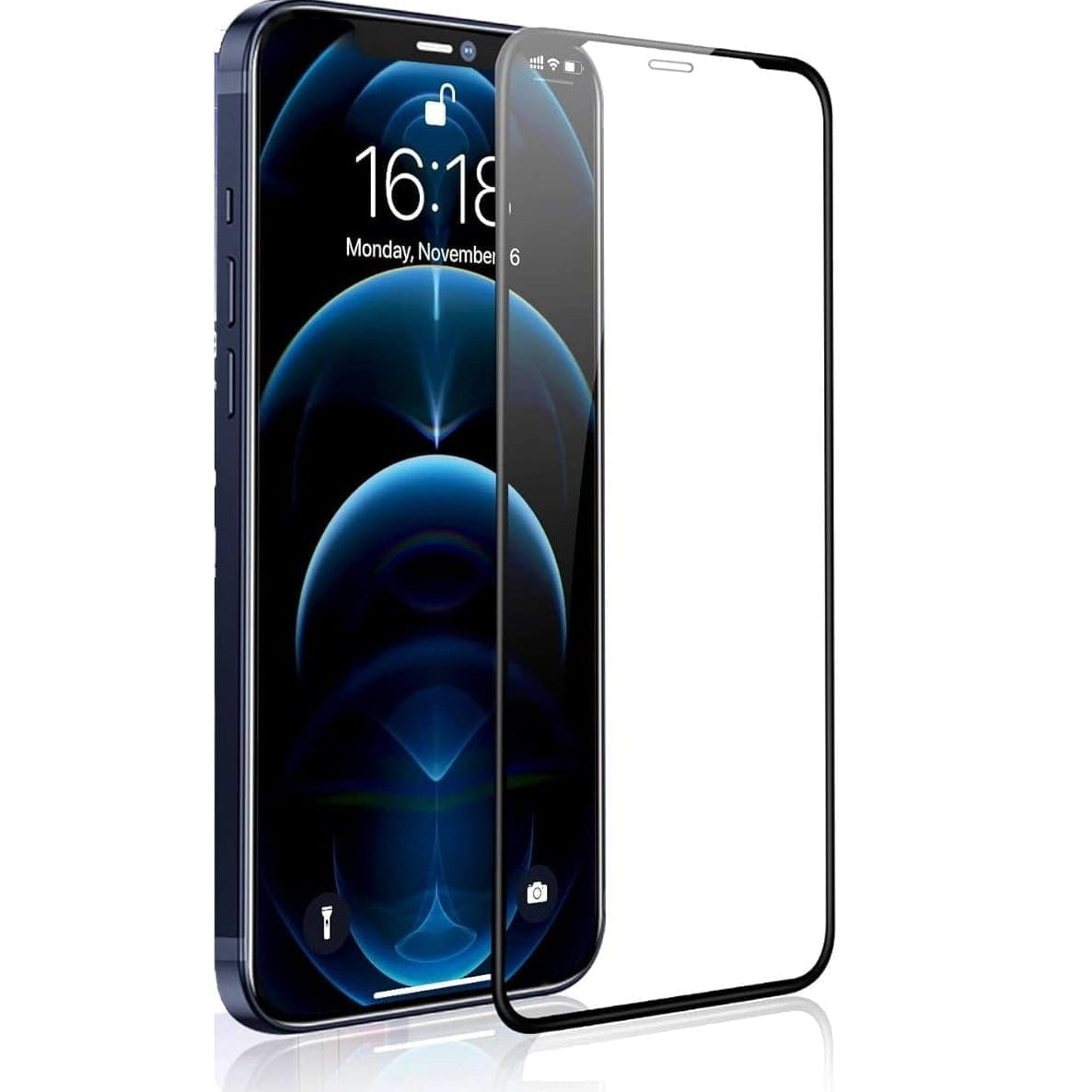For Apple iPhone 14 Pro Max Tempered Glass / Full Coverage 9D Screen Protector