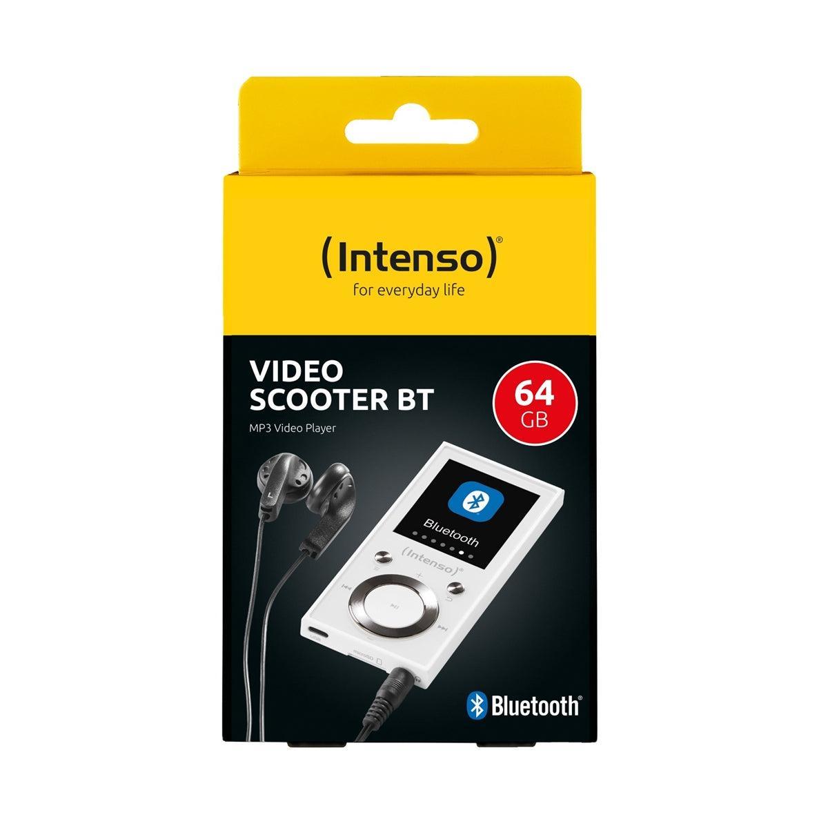 Intenso Video Scooter BT MP3 Video Player - 64 GB White