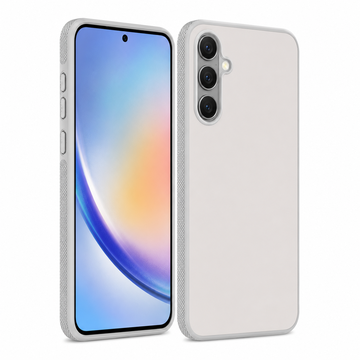 For Samsung Galaxy A57 Premium Silicone Case White