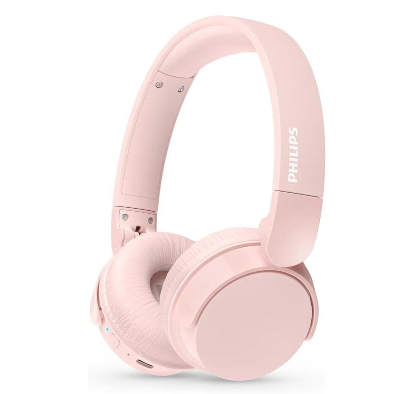 Philips 4000 Series TAH4209PK/00 Light Weight 55H Dynamic Bass BT Headphones Pink