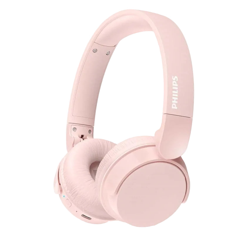 Philips 4000 Series TAH4209PK/00 Light Weight 55H Dynamic Bass BT Headphones Pink