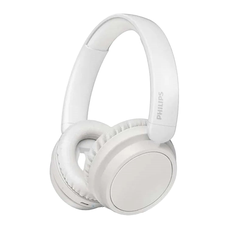 Philips 5000 Series TAH5209WT/00 Light Weight 65H Dynamic Bass BT Headphones White