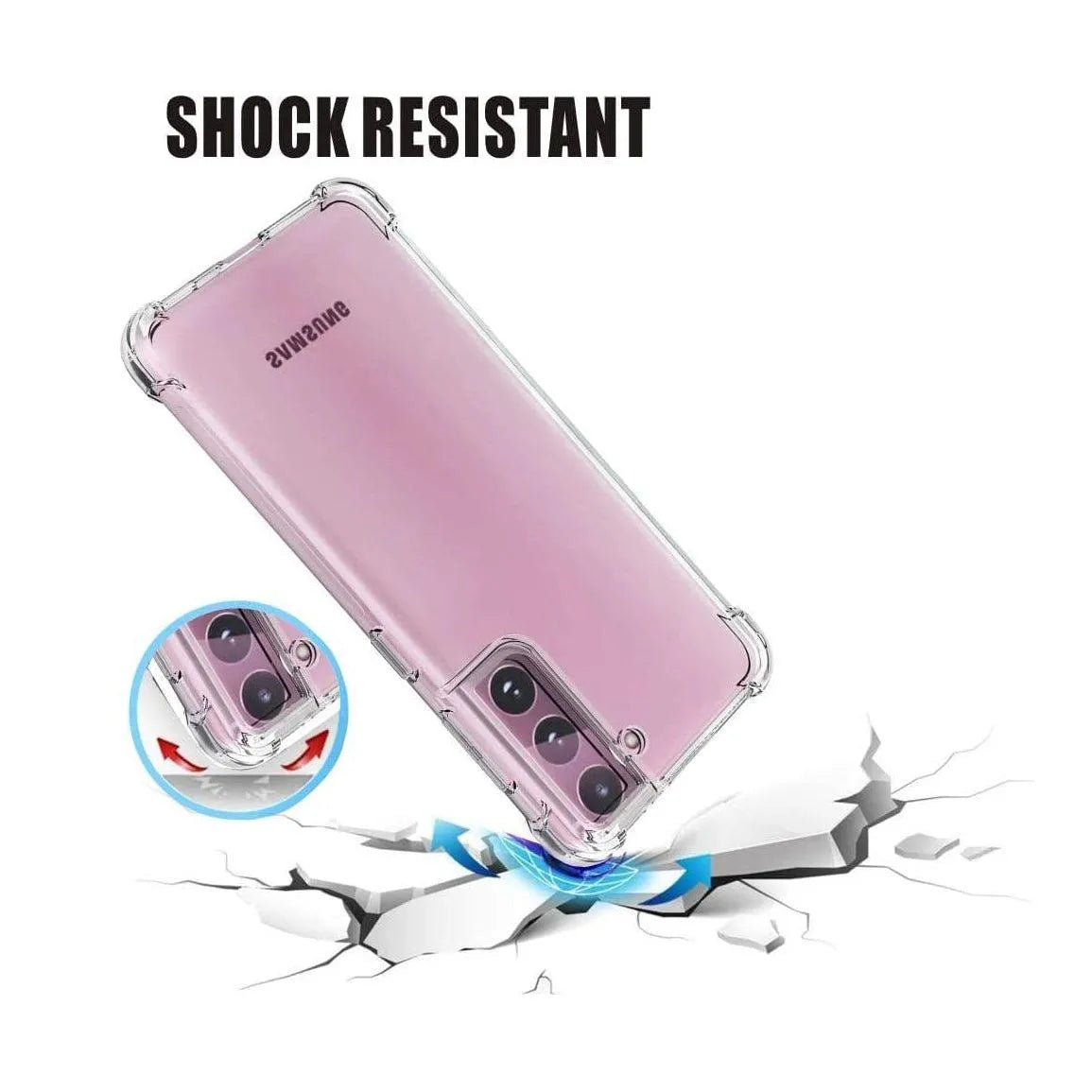 For Samsung Galaxy S22 Case Cover Clear ShockProof Soft TPU Silicone
