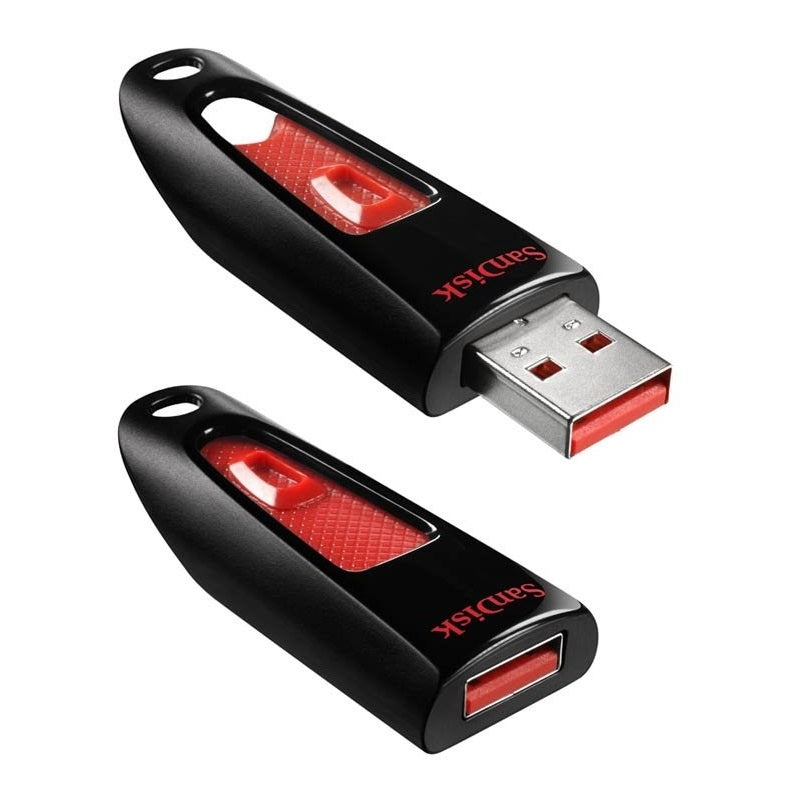 SanDisk Ultra U46 USB 3.0 Flash Drive 16GB 130MB/s Black-www.firsthelptech.ie