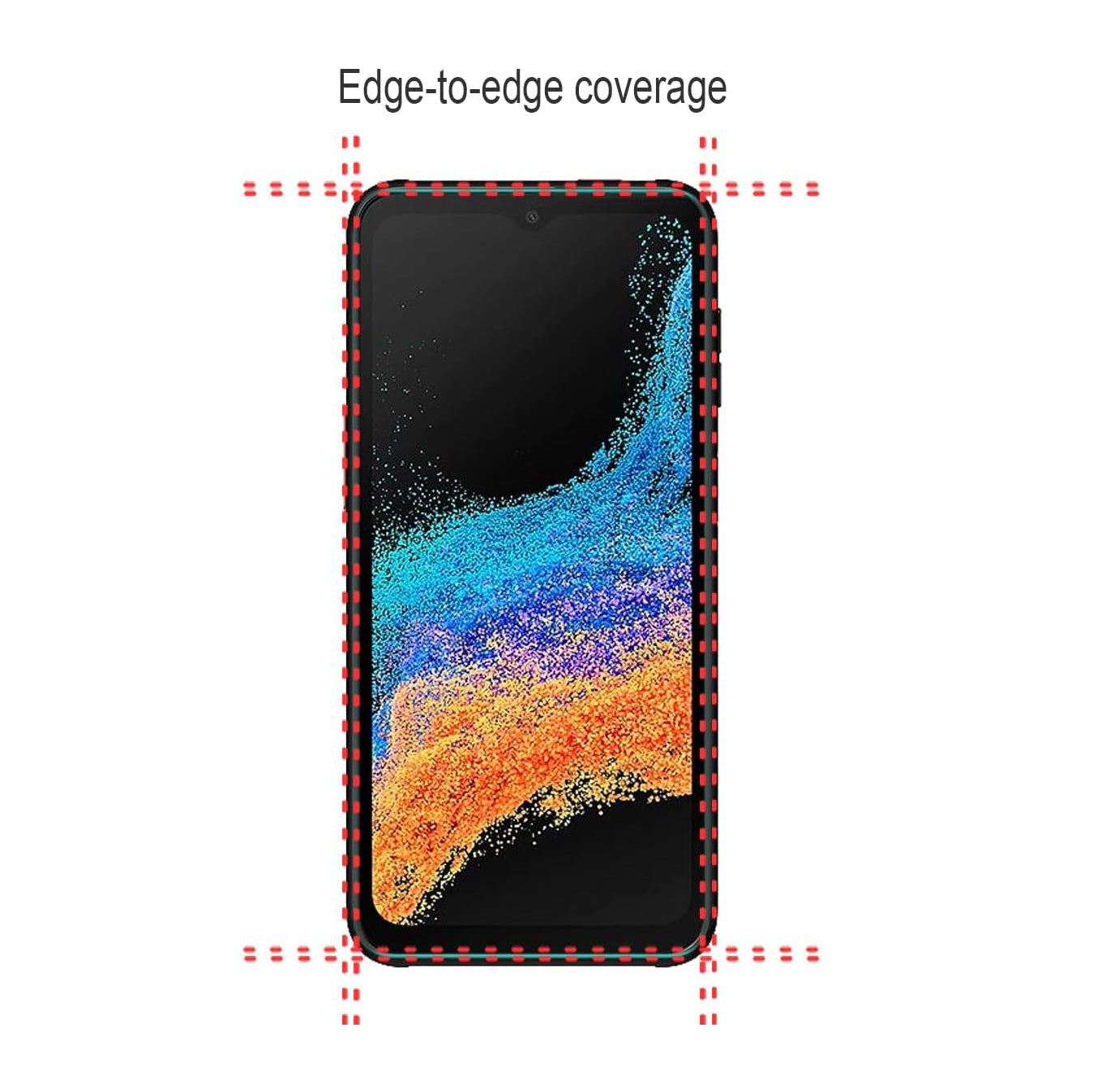 For Samsung Galaxy Xcover 6 Pro Tempered Glass / Screen Protector-www.firsthelptech.ie