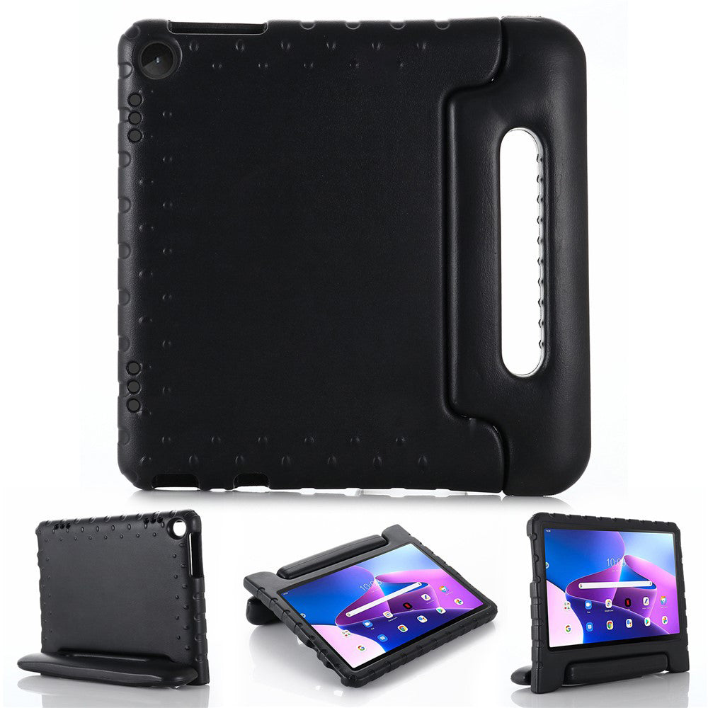 For Lenovo Tab M10 3rd Gen TB328FU / TB328XU Kids Case Shockproof Cover With Stand - Black