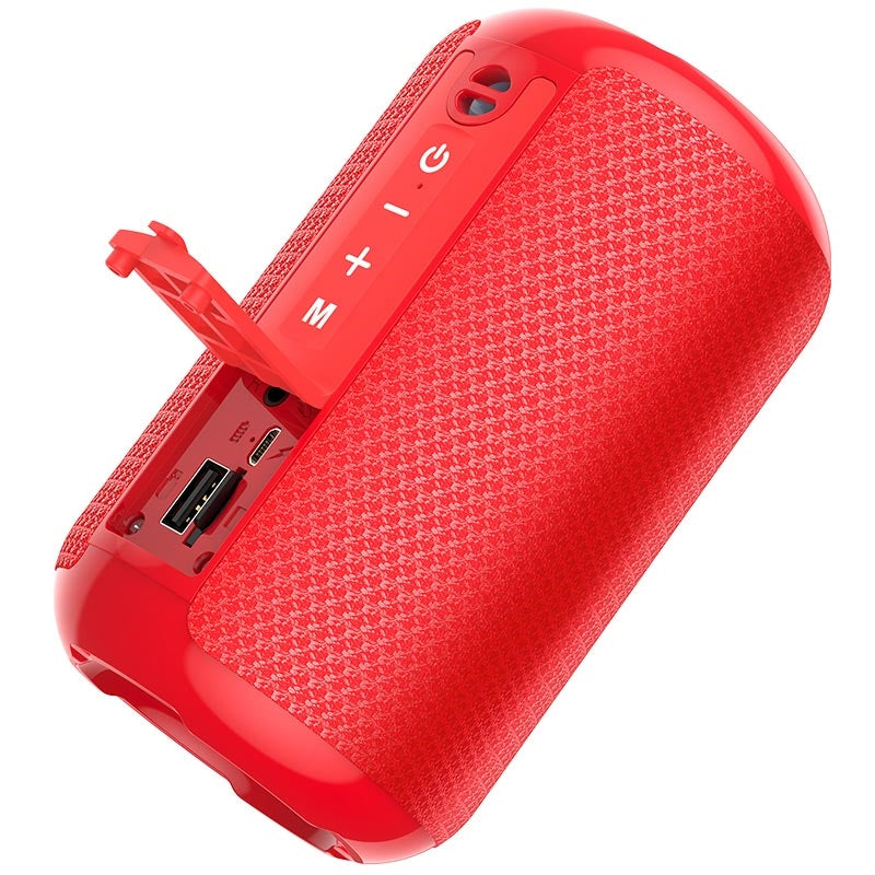 Hoco HC1 Trendy Sound BT V5.0 Wireless Bluetooth Speaker Red-www.firsthelptech.ie