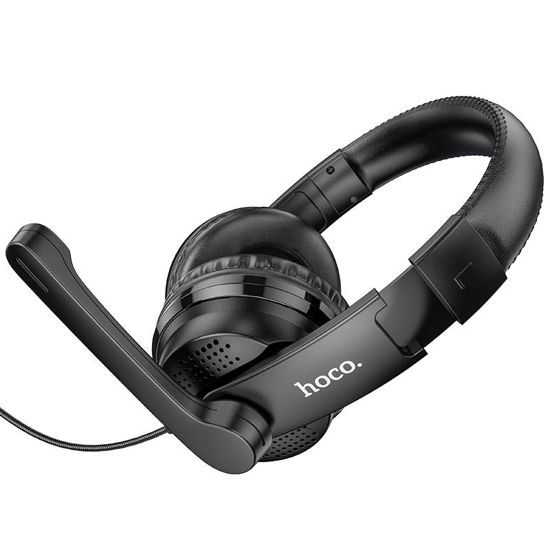 Hoco W103 Magic Tour With Omni-Directional Microphone Gaming Headset Black