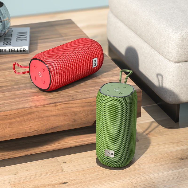 Hoco HC10 Sonar Portable Standard Sports Bluetooth Speaker Green-www.firsthelptech.ie