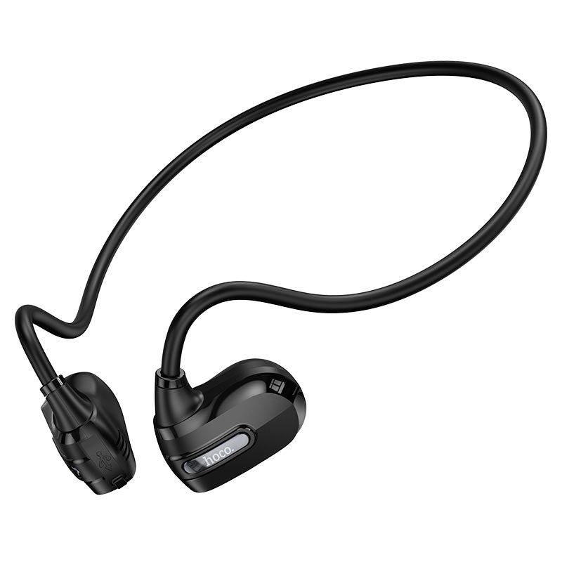 Hoco ES63 Graceful Bone Conduction BT WorkOut Earphone Black-www.firsthelptech.ie