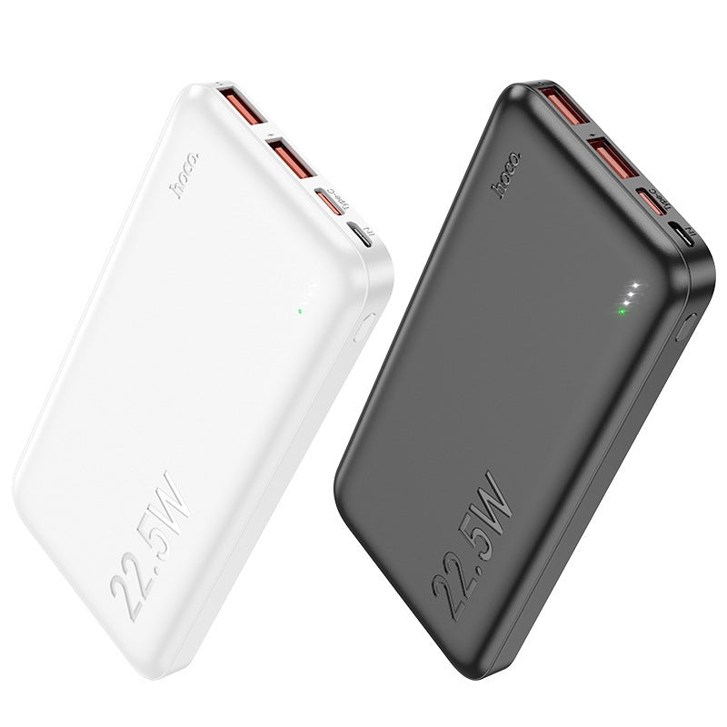 Hoco J101 Ultra Thin 22.5W Full Compatible Power Bank 10000 mAh Black