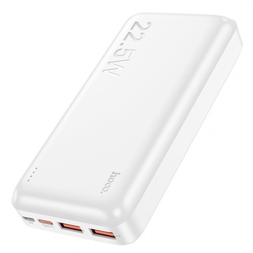 Hoco J101A Astute 22.5W Full Compatible Power Bank 20000 mAh White-www.firsthelptech.ie