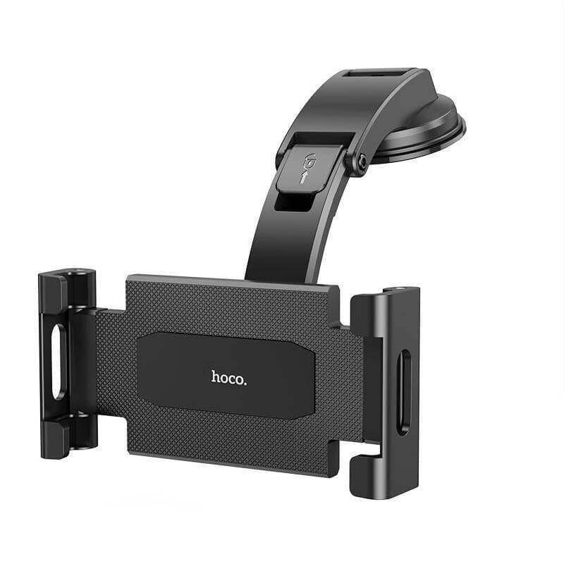 Hoco DCA27 Smart Travel 12.9" Tablet & Phone Suction Dash Holder-www.firsthelptech.ie