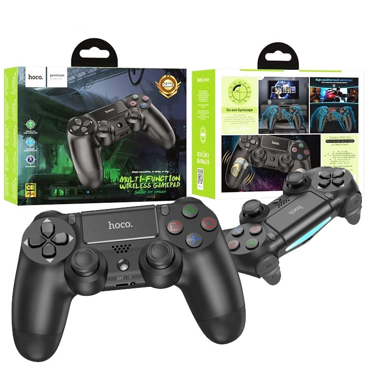 Hoco DGM01 Cool Play Multi-Function PS4 Wireless Controller Black