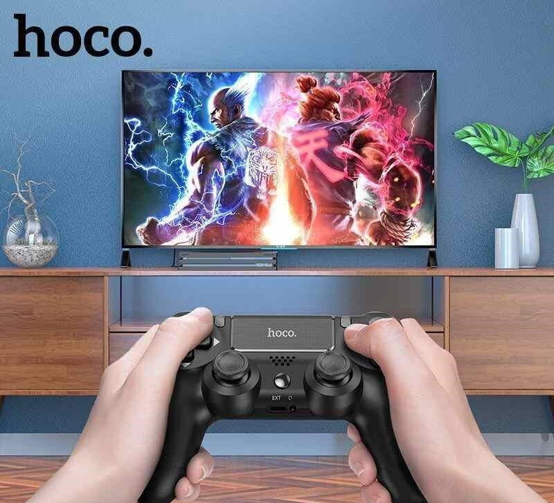 Hoco DGM01 Cool Play Multi-Function PS4 Wireless Controller Black