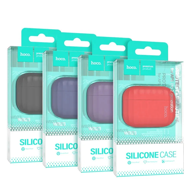 Hoco WB23 Airpods Pro 2nd Gen 2022 Silicon Case Red