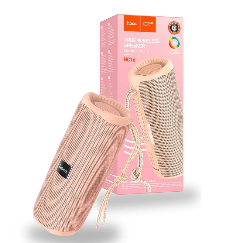 Hoco HC16 Vocal High Base Sports BT Speaker Pink