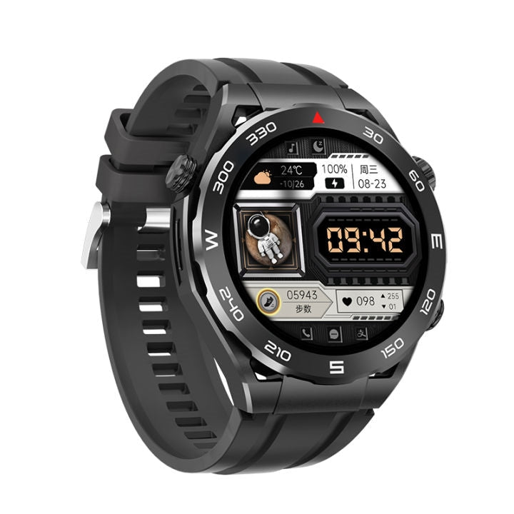 Hoco Y16 1.39 Inch TFT Touch Screen Calling Version Smart Watch Black