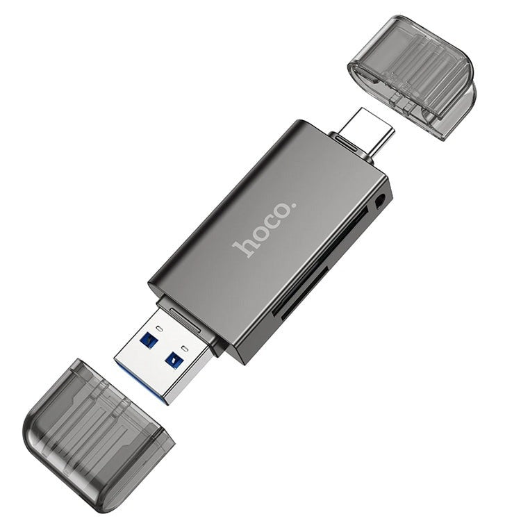 Hoco HB39 USB/Type-C 3.0 High-Speed Card Reader-www.firsthelptech.ie