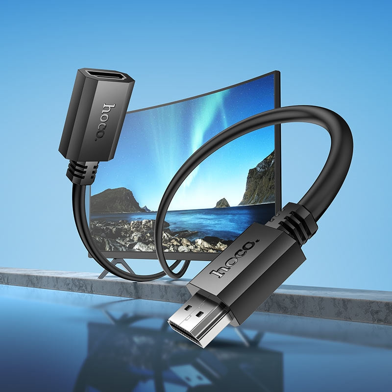 Hoco US13 HDMI Male To HDMI Female HD Extension Cable L=2M