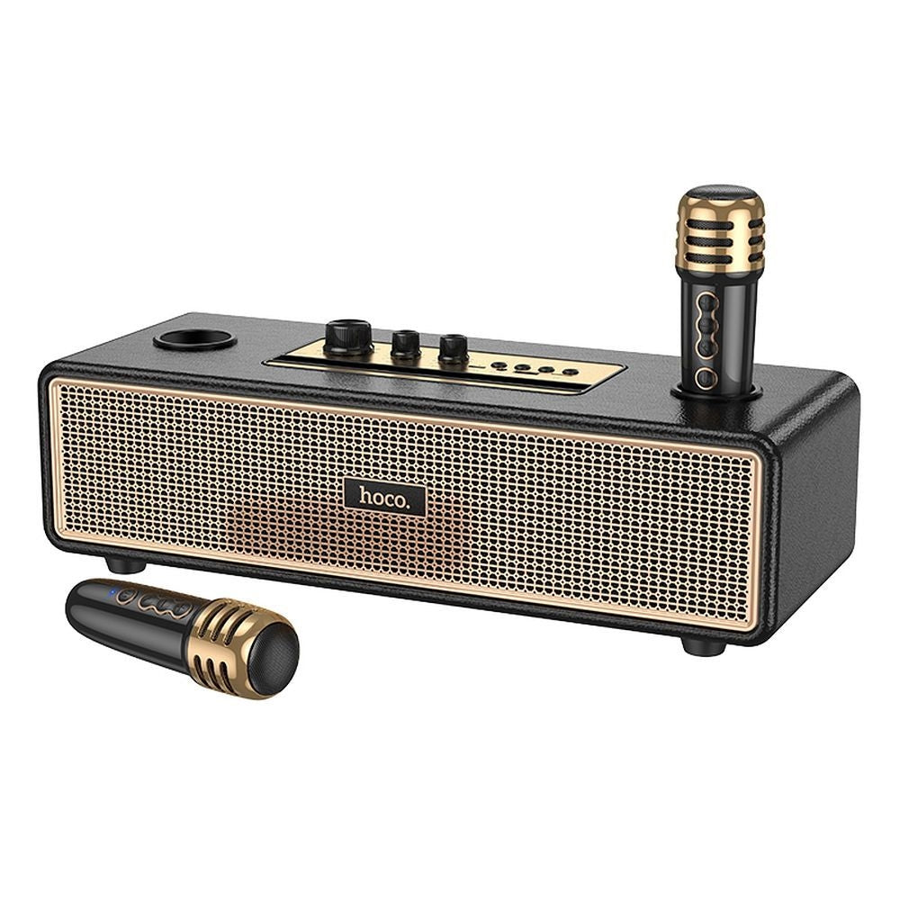 Hoco BS63 Graceful Wireless Dual-Mic BT Speaker Black