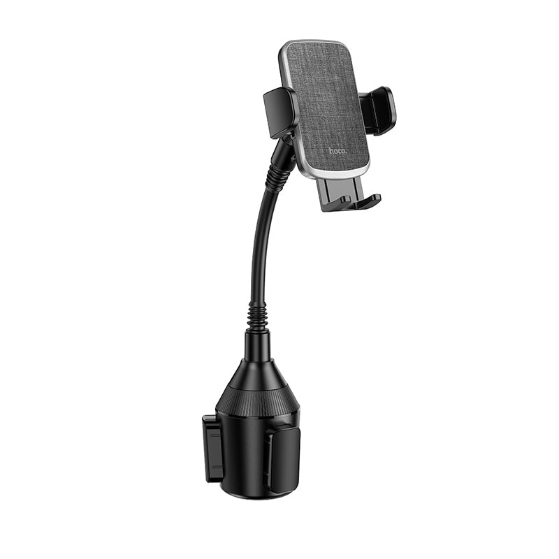 Hoco H63 Utmost Cup Holder Push-Type Car Mount Car Holder Black