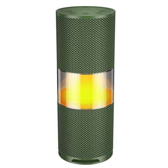 Hoco HC29 Halo RGB Sports BT Speaker 15W Army Green