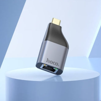 Hoco UA35 Type-C to RJ45 Adapter Grey