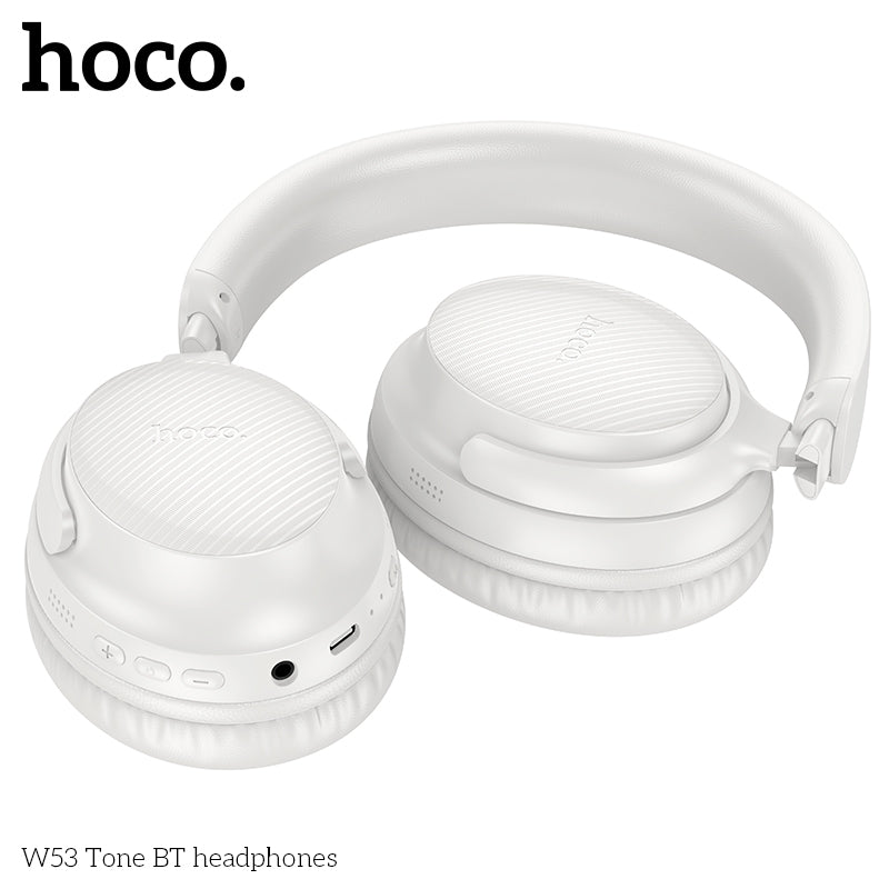 Hoco W53 Tone Premium Wireless BT Headphones Mist White