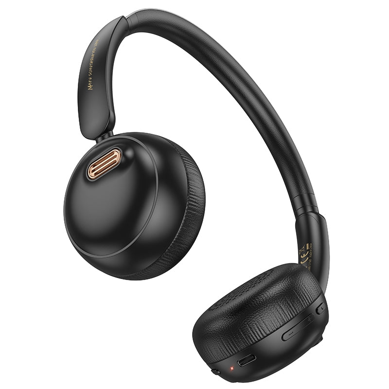 Hoco W62 Verso Retro BT 30H Headphones Black