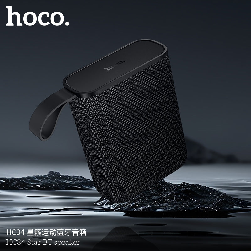 Hoco HC34 Star Mini Splash Proof BT Speaker Black