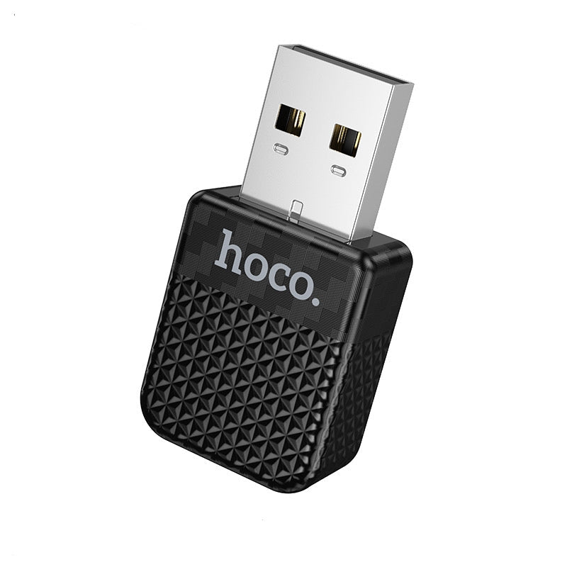 Hoco HU3 Tony Car Wireless Car Play Adaptor With Type-C Adaptor Black