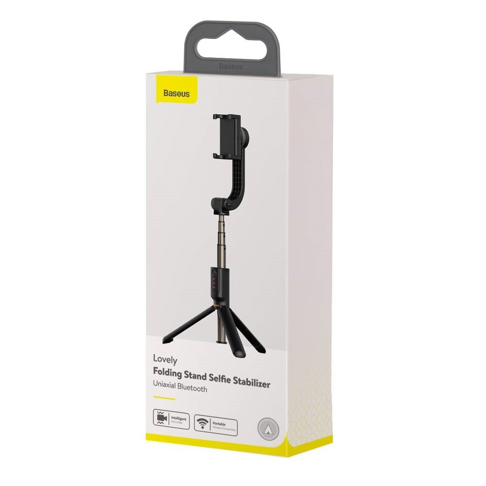 Baseus SULH-01 Lovely Uniaxial Bluetooth Anti-Shake Folding Stand Selfie Stabilizer-www.firsthelptech.ie