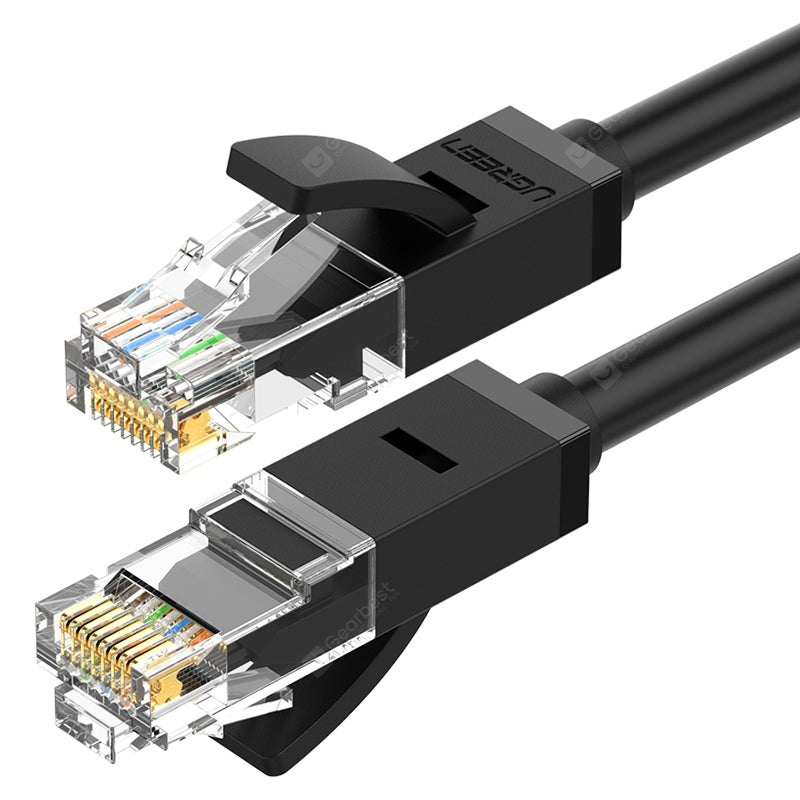 UGREEN 20162 Cat 6 U/UTP Lan Cable 5m Black-www.firsthelptech.ie
