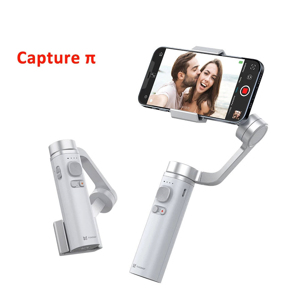 FUNSNAP Capture π Foldable Live Tracking Handheld Stabilizer Gray-www.firsthelptech.ie