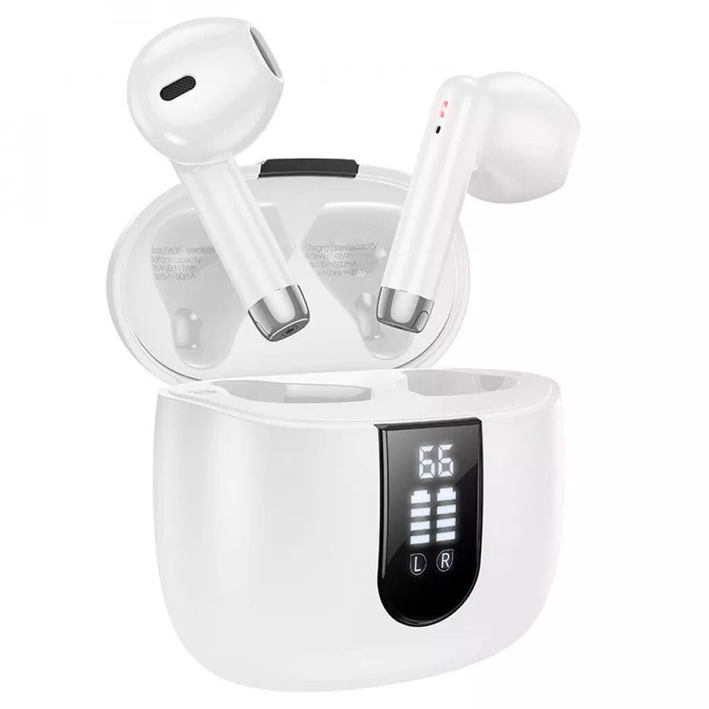 Hoco EQ26 True Wireless ANC+ENC BT Headset White