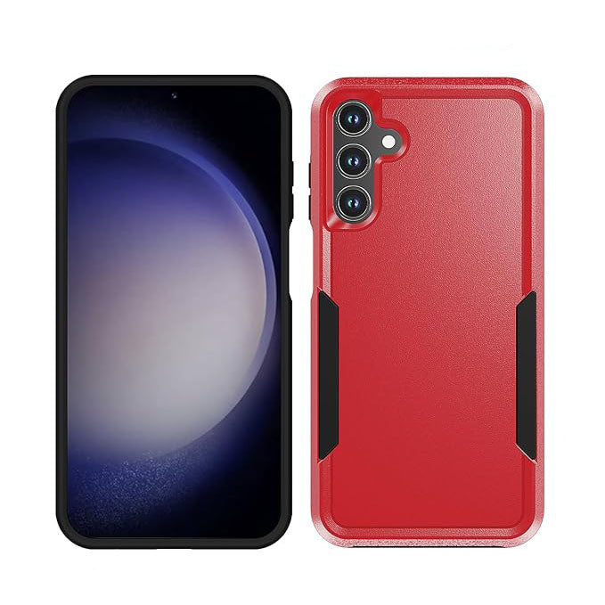 For Samsung Galaxy A15 4G / 5G Symmetry Exploiter Case Red-www.firsthelptech.ie