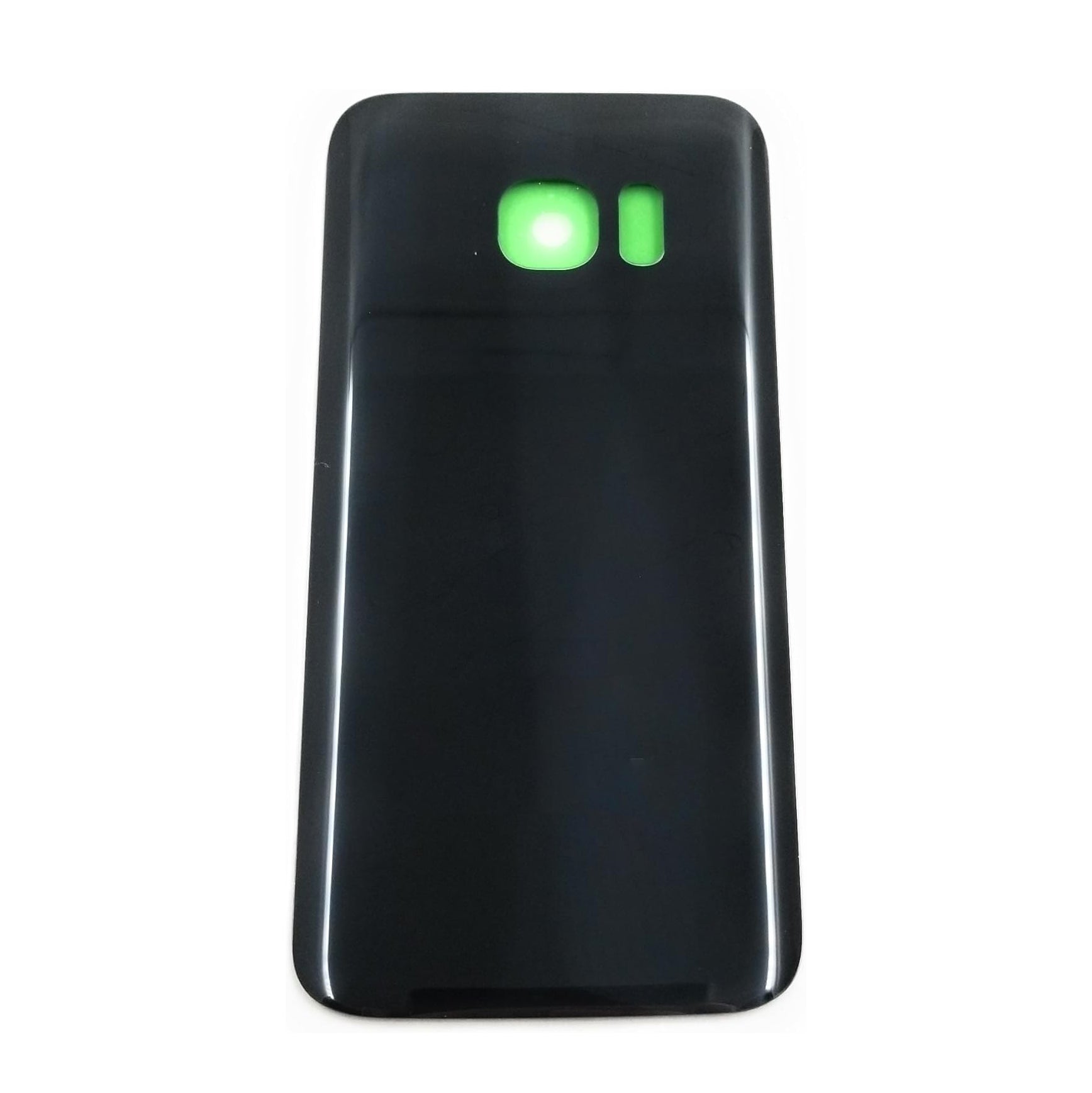 For Samsung Galaxy S7 Edge Battery Cover Rear Glass Replacement With Adhesive Black-www.firsthelptech.ie