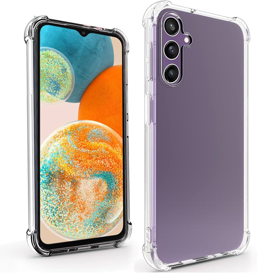 For Samsung Galaxy S24 Plus Shockproof Transparent Gel Case-www.firsthelptech.ie
