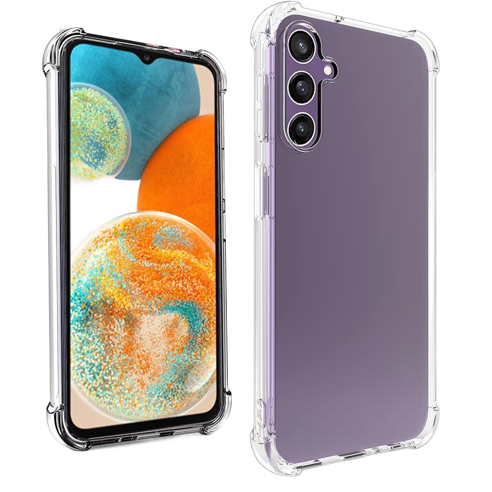 For Samsung Galaxy A25 5G Shockproof Transparent Gel Case-www.firsthelptech.ie