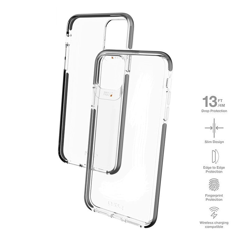 For Apple iPhone 12 / 12 Pro Piccadilly Slim D30 Protection Case Clear-www.firsthelptech.ie